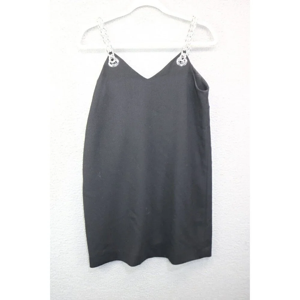Michael Kors Sleeveless Chain Straps Short Dress-Size 4-Whimsigoth-Witchy